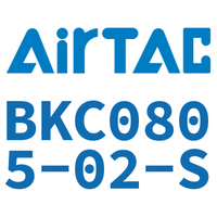 Airtac 锁母直通接头-BKC0805-02-S