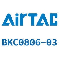 Airtac 锁母直通接头-BKC0806-03