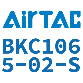 Airtac 锁母直通接头-BKC1065-02-S
