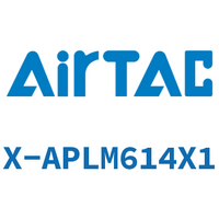 Airtac 接头-直角穿板-X-APLM614X1