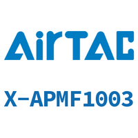 Airtac 接头-直通内牙穿板-X-APMF1003