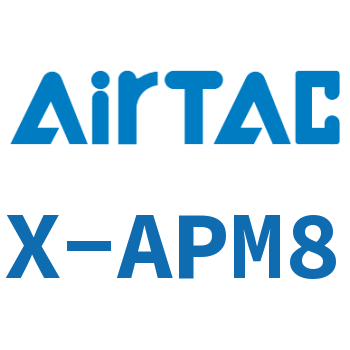 Airtac 接头-隔板直通-X-APM8