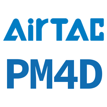 Airtac 穿板直通接头-PM4D