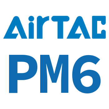 Airtac 穿板直通接头-PM6