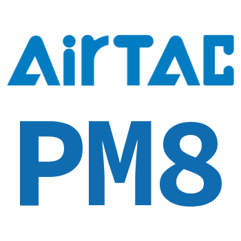 Airtac 穿板直通接头-PM8