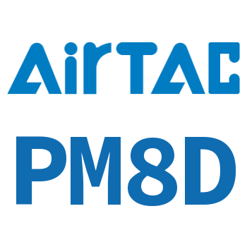 Airtac 穿板直通接头-PM8D