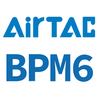 Airtac 全金属穿板直通接头-BPM6