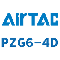 Airtac 十字减径四通接头-PZG6-4D