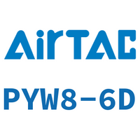 Airtac Y型减径三通接头-PYW8-6D