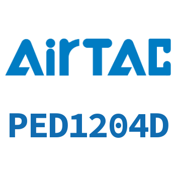 Airtac T形侧螺纹三通接头-PED1204D