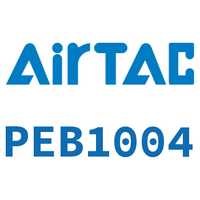 Airtac T形正螺纹三通接头-PEB1004