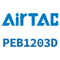 Airtac T形正螺纹三通接头-PEB1203D