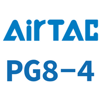 Airtac 减径直通接头-PG8-4