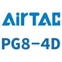 Airtac 减径直通接头-PG8-4D
