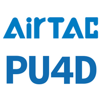 Airtac 直通接头-PU4D