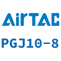 Airtac 插杆减径直通接头-PGJ10-8