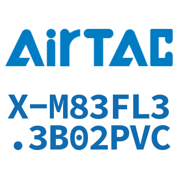 Airtac 三针母接头-X-M83FL3.3B02PVC