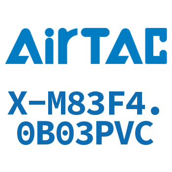 Airtac 三针母接头-X-M83F4.0B03PVC