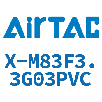 Airtac 三针母接头-X-M83F3.3G03PVC