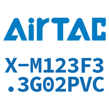 Airtac 三针母接头-X-M123F3.3G02PVC