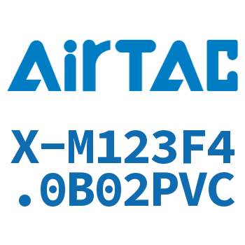 Airtac 三针母接头-X-M123F4.0B02PVC
