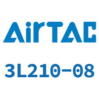 Airtac 二位三通手拉阀-3L210-08