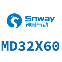 Airtac 多位置固定气缸-MD32X60