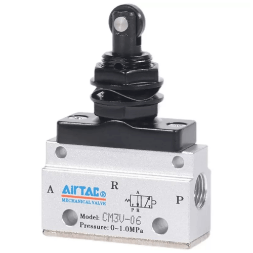 Airtac 垂直滚轮型机械阀-CM3V
