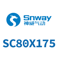 Airtac 标准气缸-SC80X175