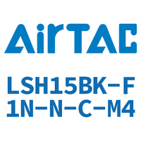 Airtac 导轨直线滑轨线轨-LSH15BK-F1N-N-C-M4