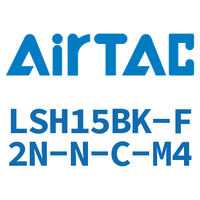 Airtac 导轨直线滑轨线轨-LSH15BK-F2N-N-C-M4