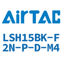 Airtac 导轨直线滑轨线轨-LSH15BK-F2N-P-D-M4
