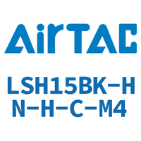 Airtac 导轨直线滑轨线轨-LSH15BK-HN-H-C-M4