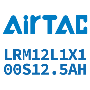 Airtac 微型线性滑轨-LRM12L1X100S12.5AH
