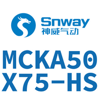 Airtac 焊接夹紧气缸-MCKA50X75-HS