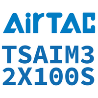 Airtac 带导向架气缸-TSAIM32X100S