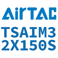 Airtac 带导向架气缸-TSAIM32X150S