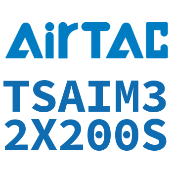 Airtac 带导向架气缸-TSAIM32X200S