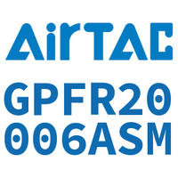 Airtac 调压精密过滤器-GPFR20006ASM
