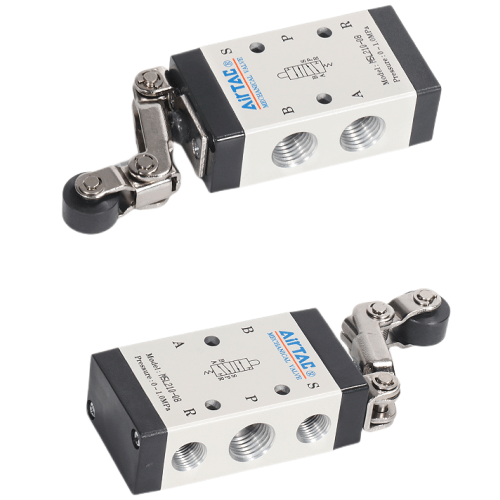 Airtac 单向滚轮杠杆型机械阀-M5L