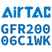 Airtac 调压过滤器-GFR20006C1WK