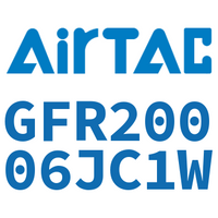 Airtac 调压过滤器-GFR20006JC1W