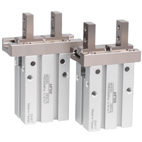 Airtac 带导轨平行型气动手指-HFTKL