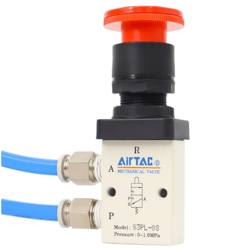 Airtac 停驻旋转按钮型机械阀-S3PL