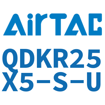 Airtac 平面回转夹紧气缸-QDKR25X5-S-U