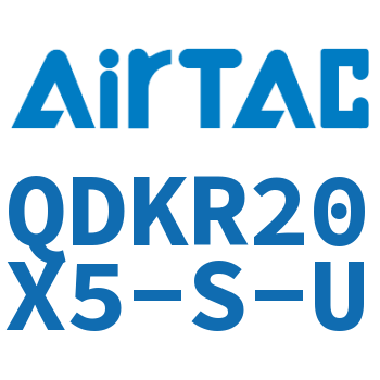 Airtac 平面回转夹紧气缸-QDKR20X5-S-U