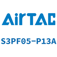 Airtac 平头按钮型机械阀-S3PF05-P13A