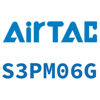 Airtac 蘑菇头按钮型机械阀-S3PM06G