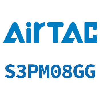 Airtac 蘑菇头按钮型机械阀-S3PM08GG