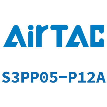 Airtac 凸头按钮型机械阀-S3PP05-P12A